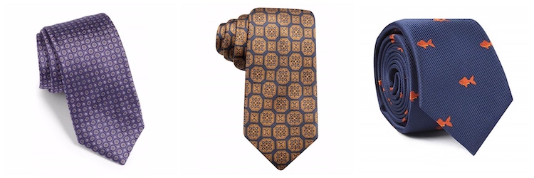 geometric micro-pattern foulard ties geometric micro-pattern foulard ties