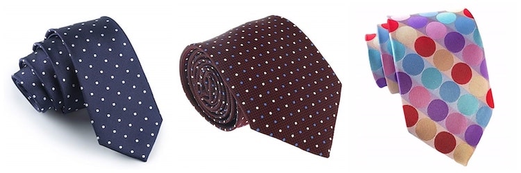 polka dot ties for business and fun polka dot ties for business and fun
