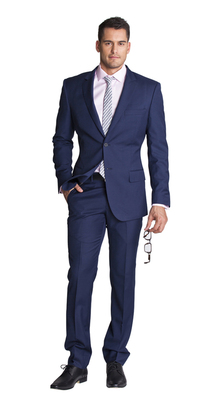 THE BLUE TWO PIECE SUIT