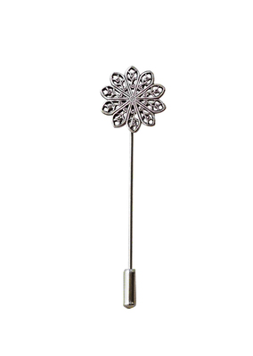THE SILVER LENNON LAPEL PIN
